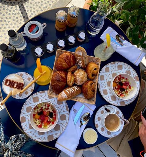 dior st tropez breakfast|Dior cafe saint tropez menu.